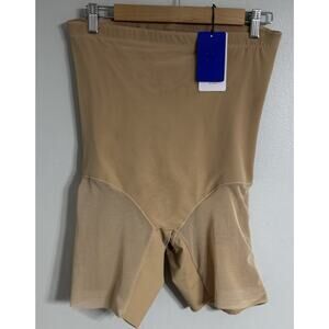 Honeylove Shapewear Women's Size XL SuperPower Shorts Sand Beige Compression NEW